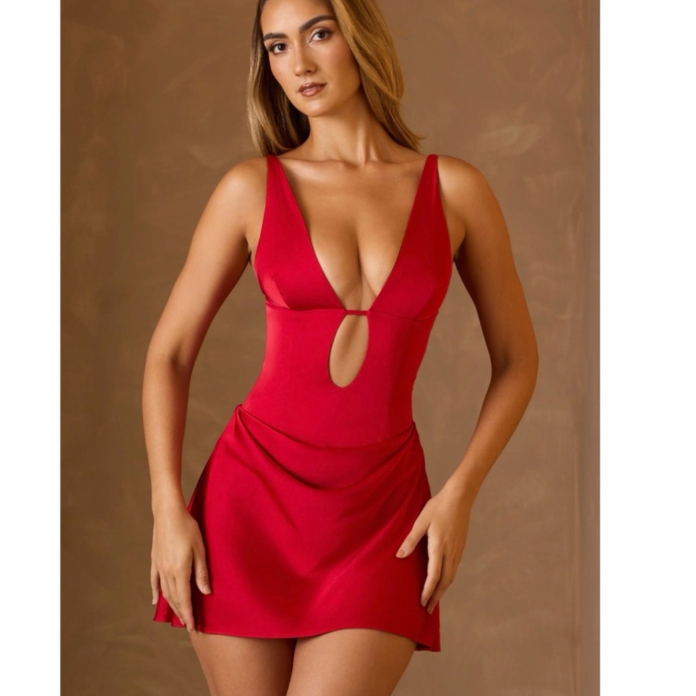 Princess Polly Vibrant Red Mini Dress
